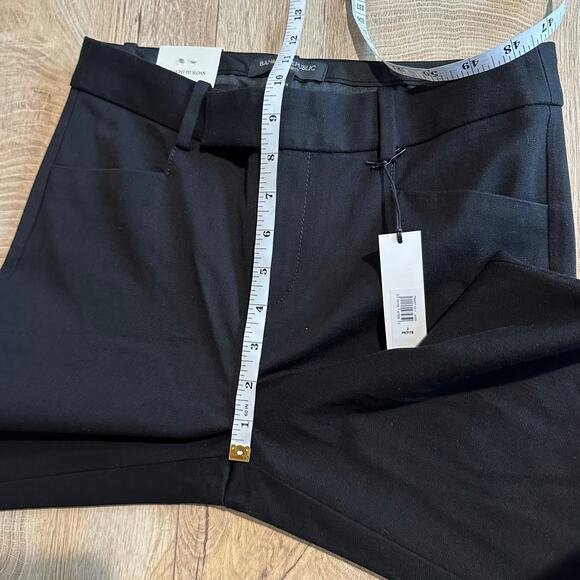 Banana Republic Straight Sloan Pant Black 2 Petite 754557 - Picture 11 of 12